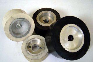 Rodas de Borracha para Avanço Automático